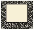 Frame Beardsley Royalty Free Stock Photo