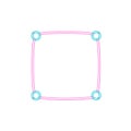 Frame border line page vector simple. Modern vector frame minimalism