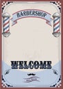 Frame border sign signboard fascia or shingle for barber, coiffeur, haircutter, vintage retro inscription barbershop. Vector vert