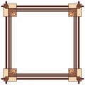 Frame brown