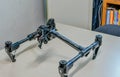 Frame of DJI Inspire drone on table Royalty Free Stock Photo