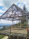 Timor-Leste traditional sacred house in Letefoho, Timor-Leste Royalty Free Stock Photo