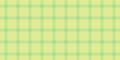 Frame fabric pattern texture, old plaid tartan seamless. Poster textile check vector background in lime and green colors
