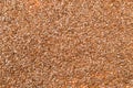 Frame filling raw, unprocessed linseed or flax seed background Royalty Free Stock Photo