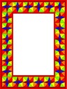 Frame from a glass mosaic