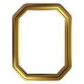 Frame gold clip art