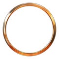 Frame gold ring Royalty Free Stock Photo