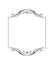 Frame graceful antique.Vector illustration.