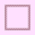 Frame graceful antique.Vector illustration.Place text.