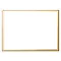 Modern Glossy Gradient Photo Frame_45_horizontal Royalty Free Stock Photo