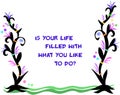 Frame of Life Message