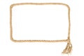 Frame made from rope Royalty Free Stock Photo