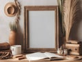 Frame Mockup With Nursery Scene