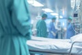 Frame Muffled Medical Scene Stock Photo Resource, medical background blur