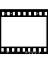 Frame of photographic film ( seamless) Royalty Free Stock Photo