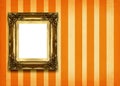 Frame on retro background #2