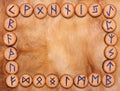 Frame of runes