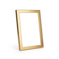 The frame s angled position suggests it is designed for tabletop display Royalty Free Stock Photo