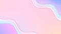 Frame Soft paper art style gradient pastel Abstract cute background in sweet color