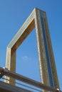 The Frame, spectacular architecture at the Zabeel Park in Dubai