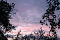 Framed Evening sky