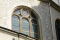 Framed window in medieval and classical architecture