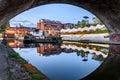 Manchester canal Castlefield Royalty Free Stock Photo