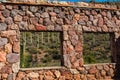 Framed View of The Sonoron Desert Through Window Royalty Free Stock Photo