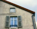 Framed window in medieval and classical architecture