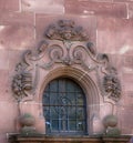 Framed window in medieval and classical architecture