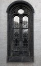 Framed window in medieval and classical architecture