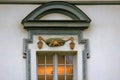 Framed window in medieval and classical architecture