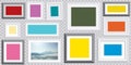 frames blank colors