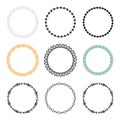 Frames Circle 10 Royalty Free Stock Photo