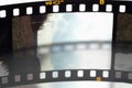 Frames of the slide film Royalty Free Stock Photo