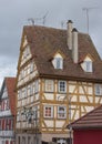 Framework house - V - Waiblingen - Germany Royalty Free Stock Photo