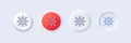 Framework line icon. Service maintenance sign. Line icons. Vector