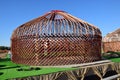 Framework of a traditional Kazakh tent called YURT