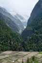 Framing in Himalayas, Lahual Himachal Royalty Free Stock Photo