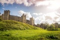 Framlingham castle Royalty Free Stock Photo