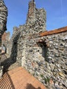 Framlingham castle in Suffolk