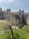 Framlingham castle in Suffolk