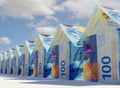 Franc Banknote Houses Collection