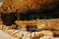 France, Abri de la Madeleine troglodytic site in Tursac Royalty Free Stock Photo