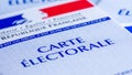 French electoral card