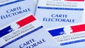 French electoral cards