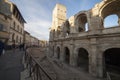 France, Arles, The Amphiteatre Royalty Free Stock Photo