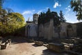 France, Arles, a old church and tomb.