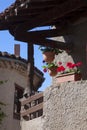 France,Auvergne, Lavaudieu village. Royalty Free Stock Photo