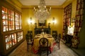 Golden baroque interior in Chateau Talaud Luxury Bed and Breakfast 